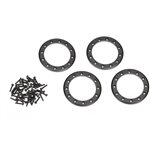 Traxxas BEADLOCK RINGS, BLACK (2.