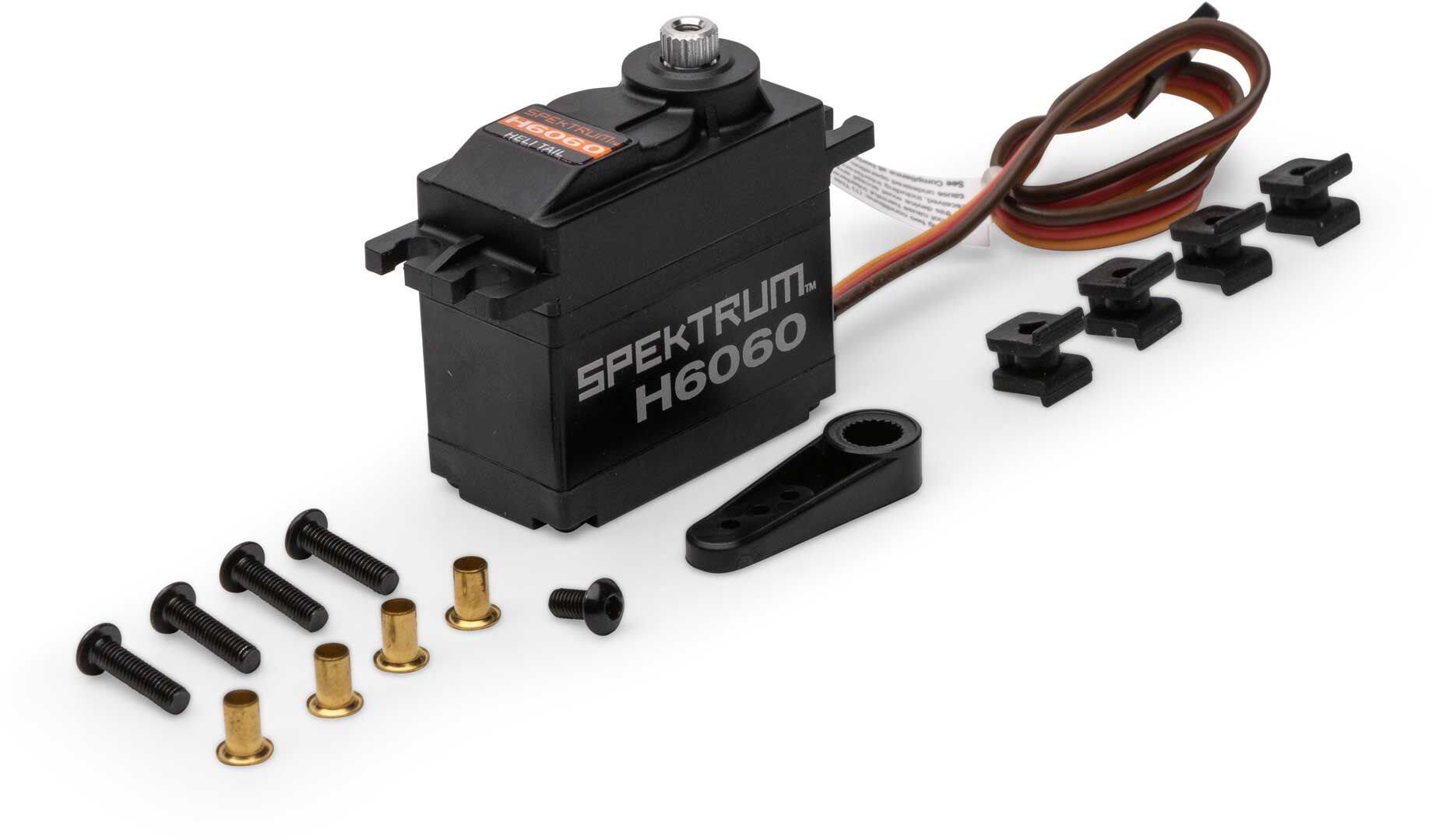 Spektrum H6060 Mid-Torque Ultra-Speed Heli Tail Servo (Spektrum SH6060 ...