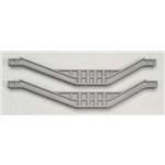 Traxxas Chassis Braces Lower Gray (2)