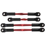 Traxxas Camber Turnbuckle Set Red Fits Rustler/Stampede