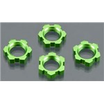 Wheel Nuts Splined 17mm Green (4)