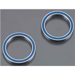 Ball Bearings Blue Rubber Sealed 20x27x4mm (2)