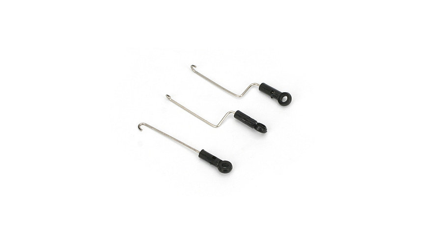 Blade Servo Pushrod Set with ball link: 3pcs: mCP S/X