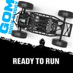 Gom Rockbuggy Rtr, Brushed 1/10 Scale, W/ Gr01 Chassis And 2.4Gh