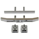 Cr12 Ford F-150 Bumper Set, Chrome
