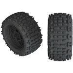 ARRMA dBoots Backflip LP 4S Tire 3.8 Glued Black (2)