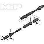 X-Duty Center Drive Kit, 120Mm To 145Mm W/ 5Mm Hubs, For  Axial