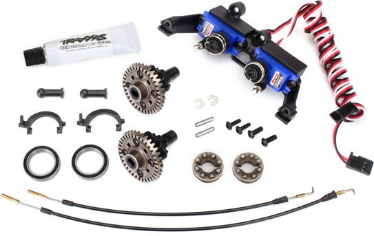 traxxas differential rebuild