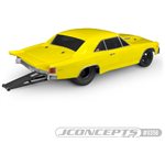 J Concepts 1967 Chevy Chevelle Clear Body For 10.75" Wide Sct