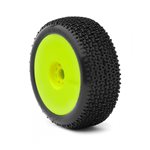 1/8 Cityblock Super Soft Long Wear Pre-Mounted Tires, Yellow EVO