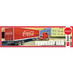 1/25 Fruehauf Beaded Van Semi Trailer, Coca-Cola