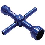 Quad Hex Socket Wrench 7, 8, 1, 23mm, Blue