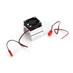 Super Brushless Motor Heatsink / Fan, 540, Silver