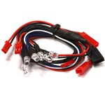 Front Rear LED Light Set with Harness