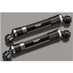 Main Universal Drive Shaft Set, Black: Axial Wraith