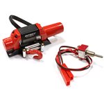 T5 High Torque Mega Winch, Red; 1/10 Crawler