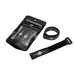 Battery Strap Non-Slip Black 260mm x2