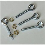 4-40 Threaded Eyebolts (4)