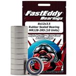 8x12x3.5 Rubber Sealed Bearing MR128-2RS-10 Units