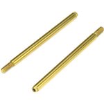Shock Shafts (Rear,Steel,TiNi coated,2pcs):ET410
