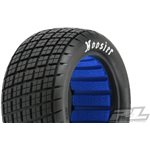 Proline Hoosier Angle Block 2.2" M3 (Soft) Off-Road Buggy Rear Tires, (2