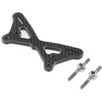 Team Losi Racing Carbon Front Tower w/Ti S