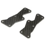 Team Losi Racing Front Arm Inserts, Carbon: 8X