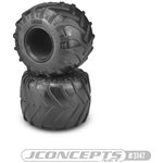 J Concepts Jct Monster Truck Tires - Blue (Soft) Compound (1 Pair) For 2.6