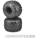 Golden Years Monster Truck Tire, Blue (Soft) Compound (1 Pair)
