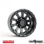 1.9" Raceline Clutch Aluminum Beadlock Wheels, Black, (4)