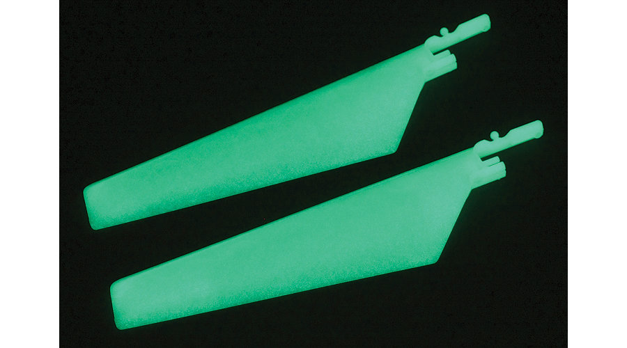E-Flite Lower Main Blade Set,Glow in the Dark (1 pr): BMCX