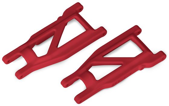 Traxxas SUSPENSION ARMS, RED, FRO