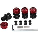 Hot Racing Heavy Duty 10Mm Offset 17Mm Hubs, For Arrma 1/10 4X4