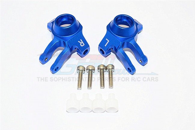 GPM Racing Aluminium Front Knuckle Arm - Blue (GPM Racing SCX2021N-B ...