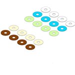 Bypass1 Tuning Valves Kit, For 1/8Th Scale