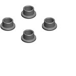 Bypass1 Stop Washers, For Tekno 1/8Th (4Pcs)