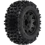 Badlands 2.8" All Terrain Tires Mounted On Raid Black 6X30 Remov