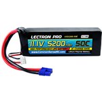 Common Sense RC Lectron Pro™ 11.1V 5200mAh 50C Lipo Battery with EC3 Conne