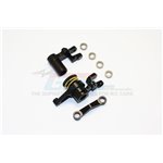 GPM Racing Alloy Steering Assembly With Bearings - 1Set (Black)