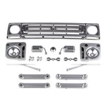 Enduro Sendero Body Accessories, Satin Chrome