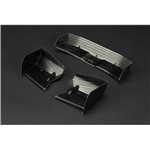Wing Set Painted, Matte Black: Limitless 6S BLX