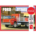 1 25 Ford C600 Stake Bed w Coca-Cola Machine