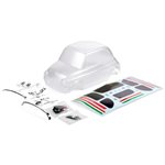 Fiat Abarth 595 Clear Body Set W/ Decal (175Mm Wheelbase), For T