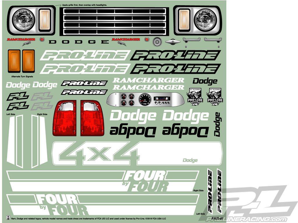 proline dodge body