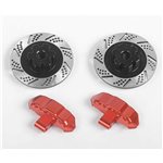 Baer Brake Systems Rotors and Caliper Set: Traxxas UDR