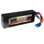 7.4V 5000mAh 2S 30C Hardcase LiPo Battery, EC3