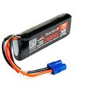 Reaction 2.0 7.4V 2000mAh 30C 2S LiPo Battery, Long, IC3 Minis T