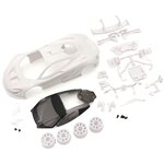 Mclaren P1 Gtr White Body Set W/ Wheels