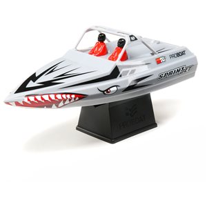 Pro Boat Sprintjet 9-inch Self-Righting Jet Boat RTR, Silver