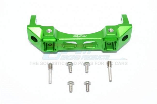 GPM Racing Aluminium Front Bumper Mount - Green (GPM Racing TRX4331F-G ...